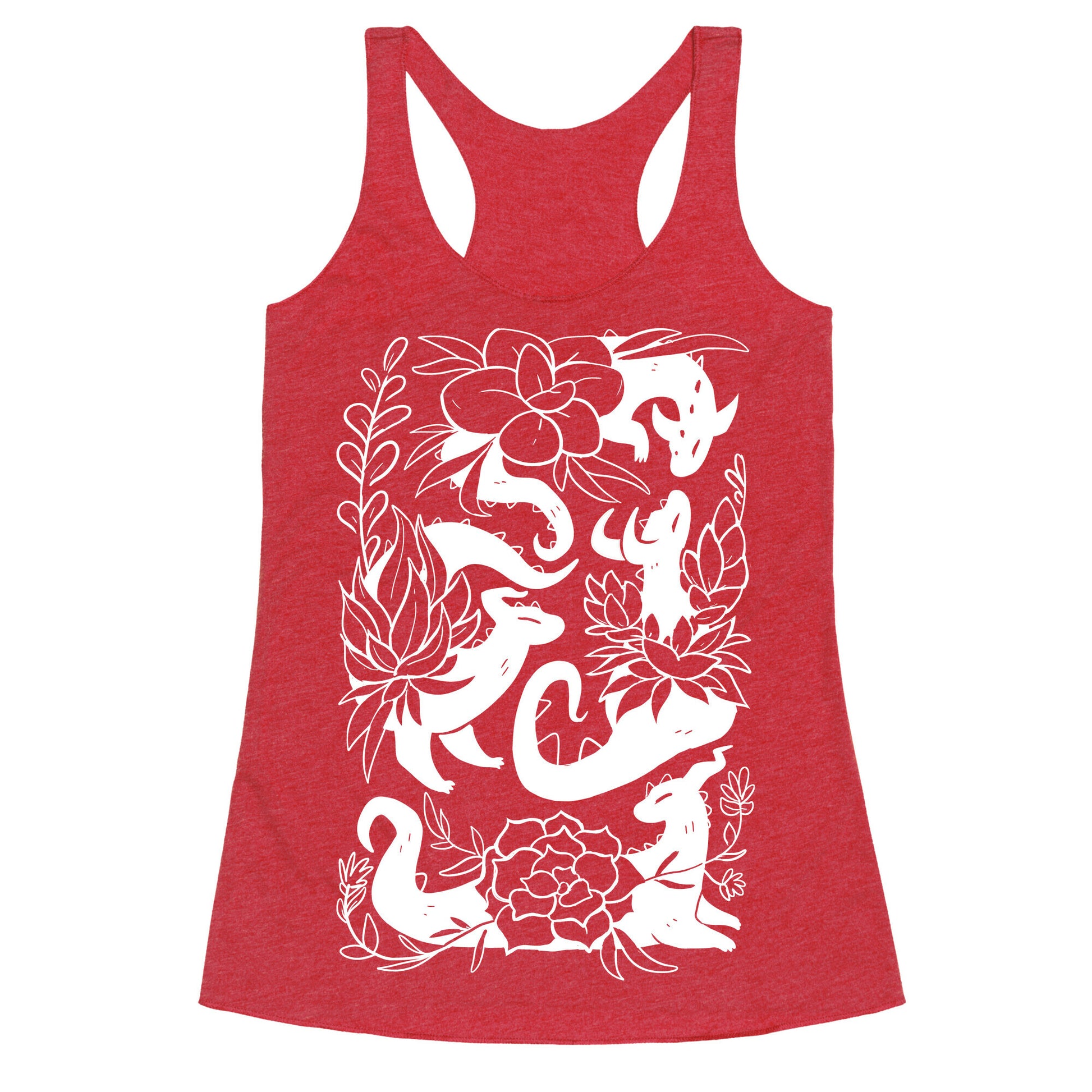 Succulent Dragons Racerback Tank
