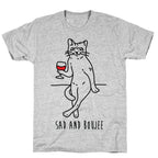 Sad and Boujee Crying Cat T-Shirt