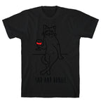 Sad and Boujee Crying Cat T-Shirt