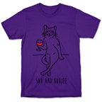 Sad and Boujee Crying Cat T-Shirt