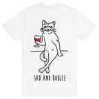 Sad and Boujee Crying Cat T-Shirt