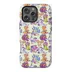 Digital Monsters Pattern Phone Case