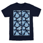 Floral Penis Pattern T-Shirt