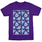Floral Penis Pattern T-Shirt