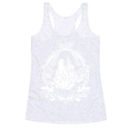 Floral Penis in Baroque Frame Racerback Tank