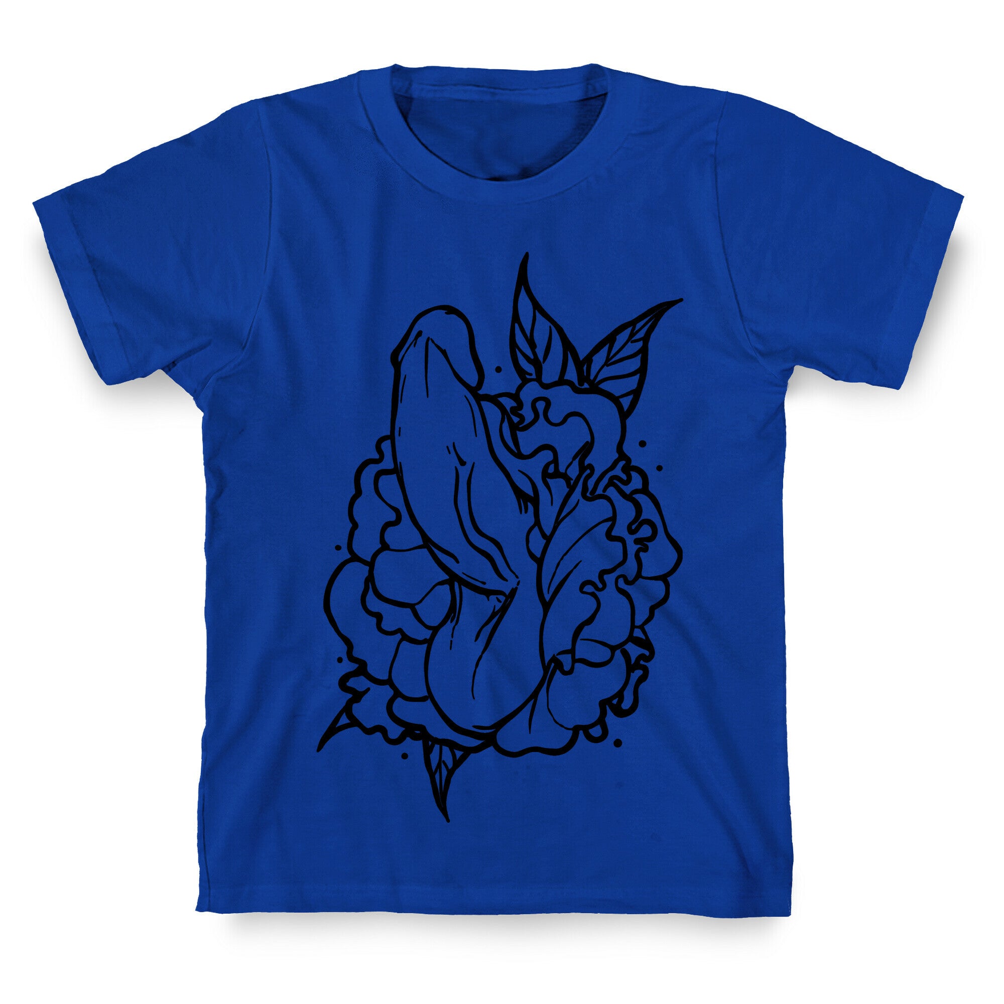 Floral Penis T-Shirt
