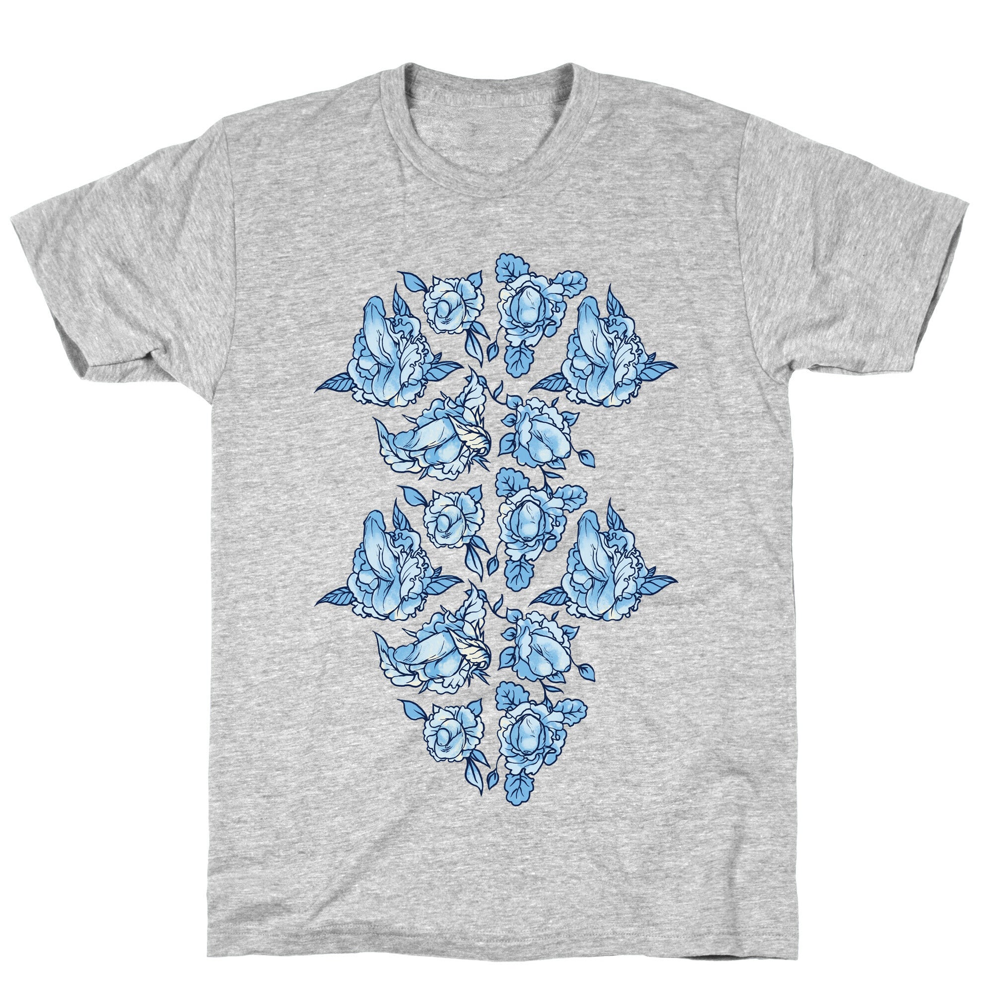 Floral Penis Collage T-Shirt