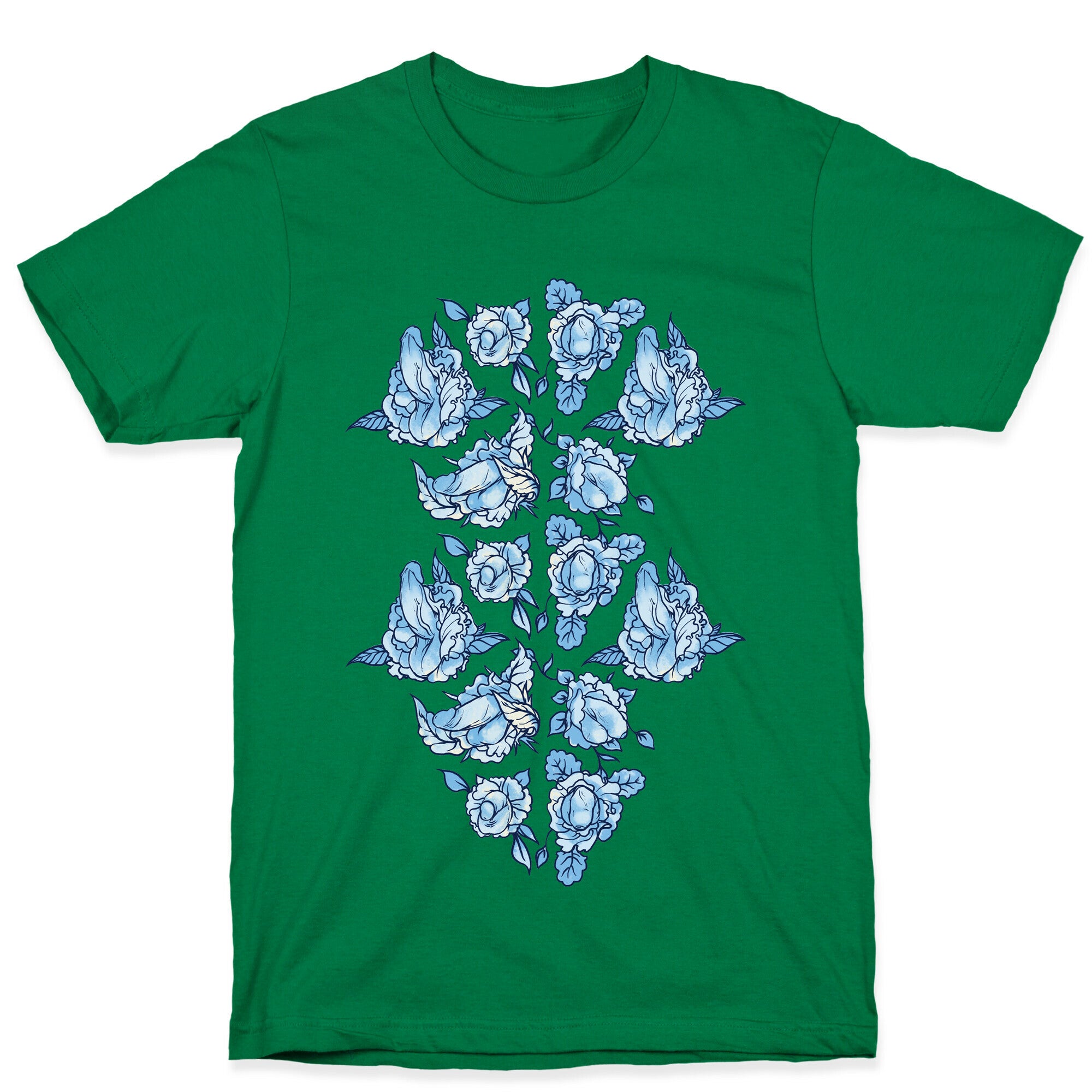 Floral Penis Collage T-Shirt
