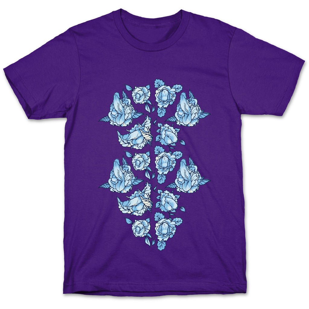 Floral Penis Collage T-Shirt