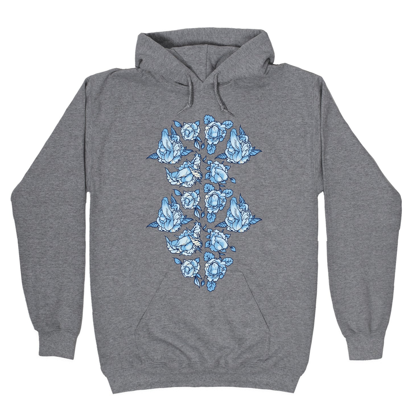 Floral Penis Collage Hoodie
