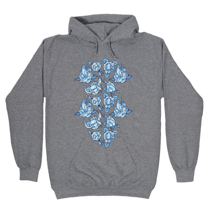 Floral Penis Collage Hoodie
