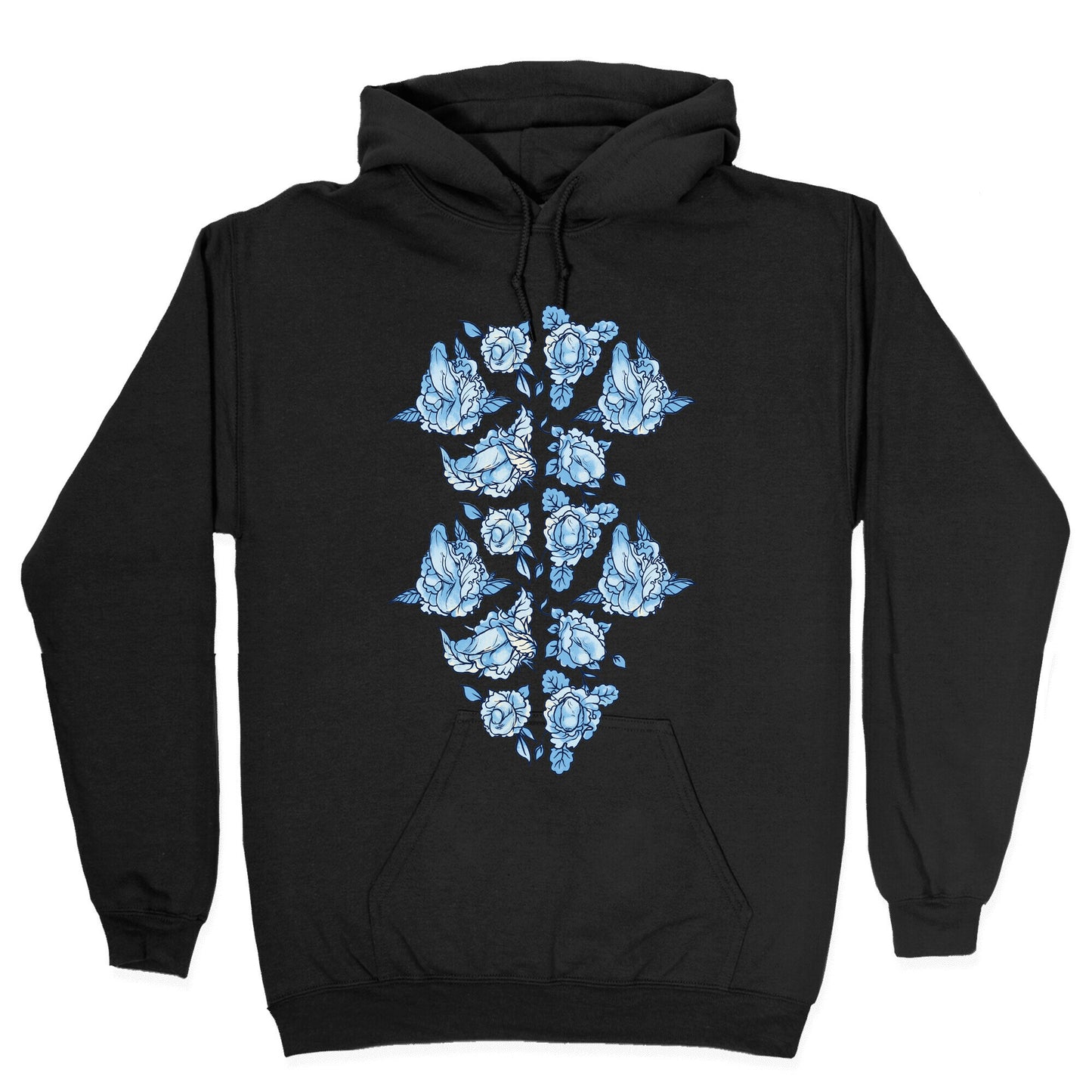 Floral Penis Collage Hoodie