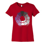 Ace Pride Color Wheel Women's Cotton Tee