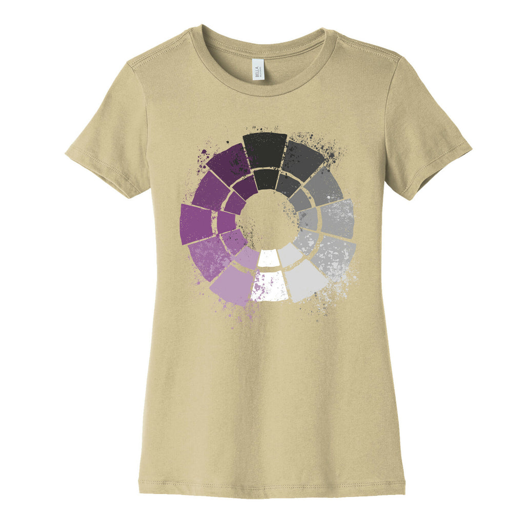 Ace Pride Color Wheel Women's Cotton Tee
