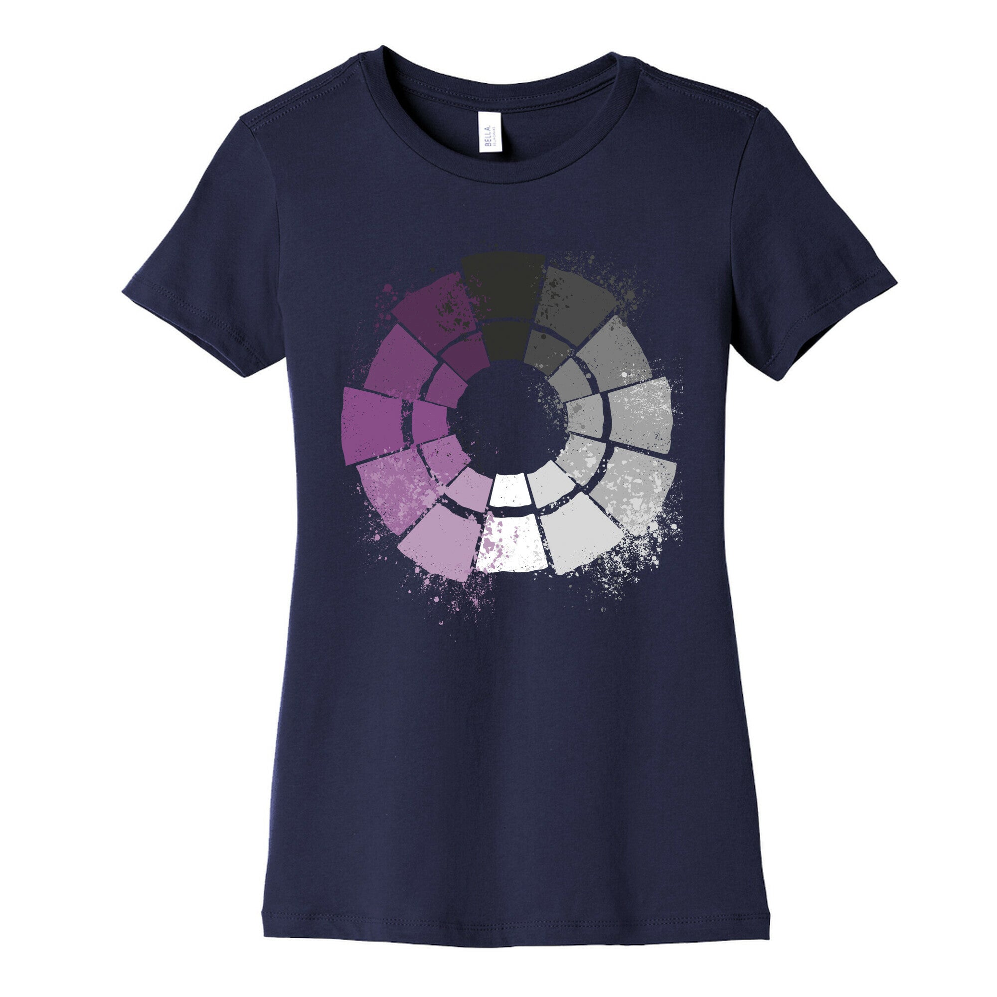Ace Pride Color Wheel Women's Cotton Tee