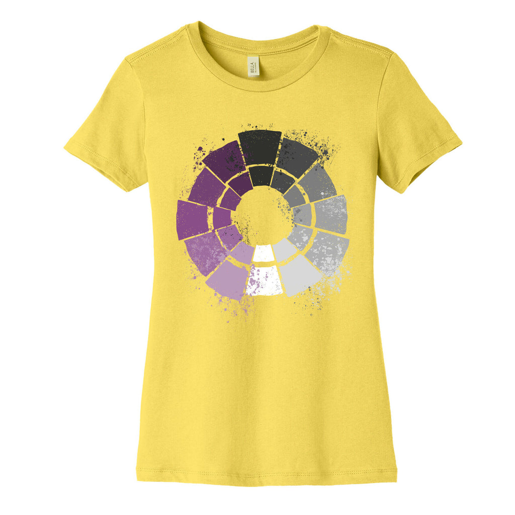 Ace Pride Color Wheel Women's Cotton Tee