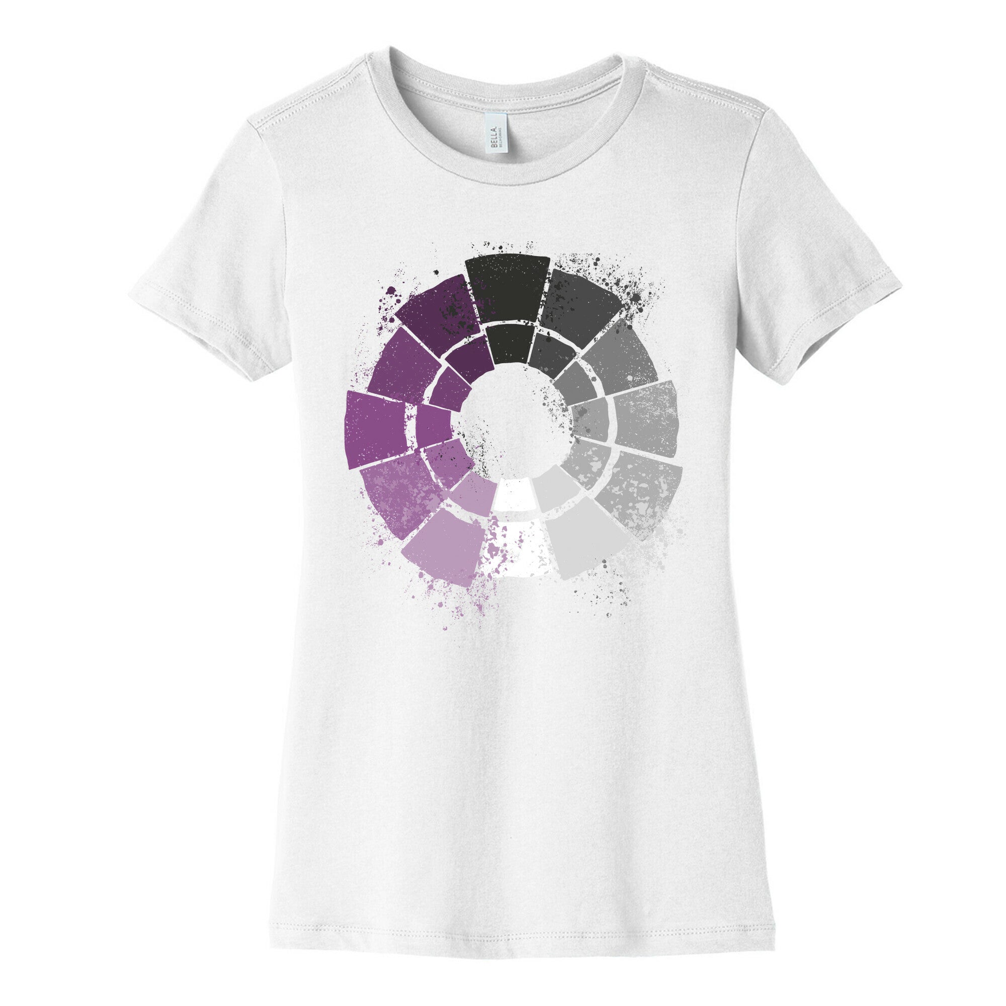 Ace Pride Color Wheel Women's Cotton Tee