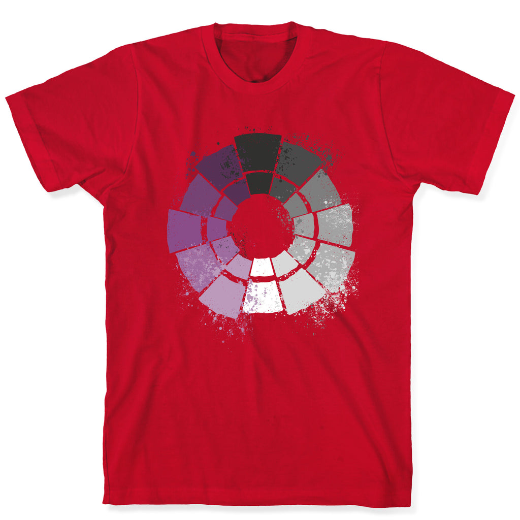 Ace Pride Color Wheel T-Shirt