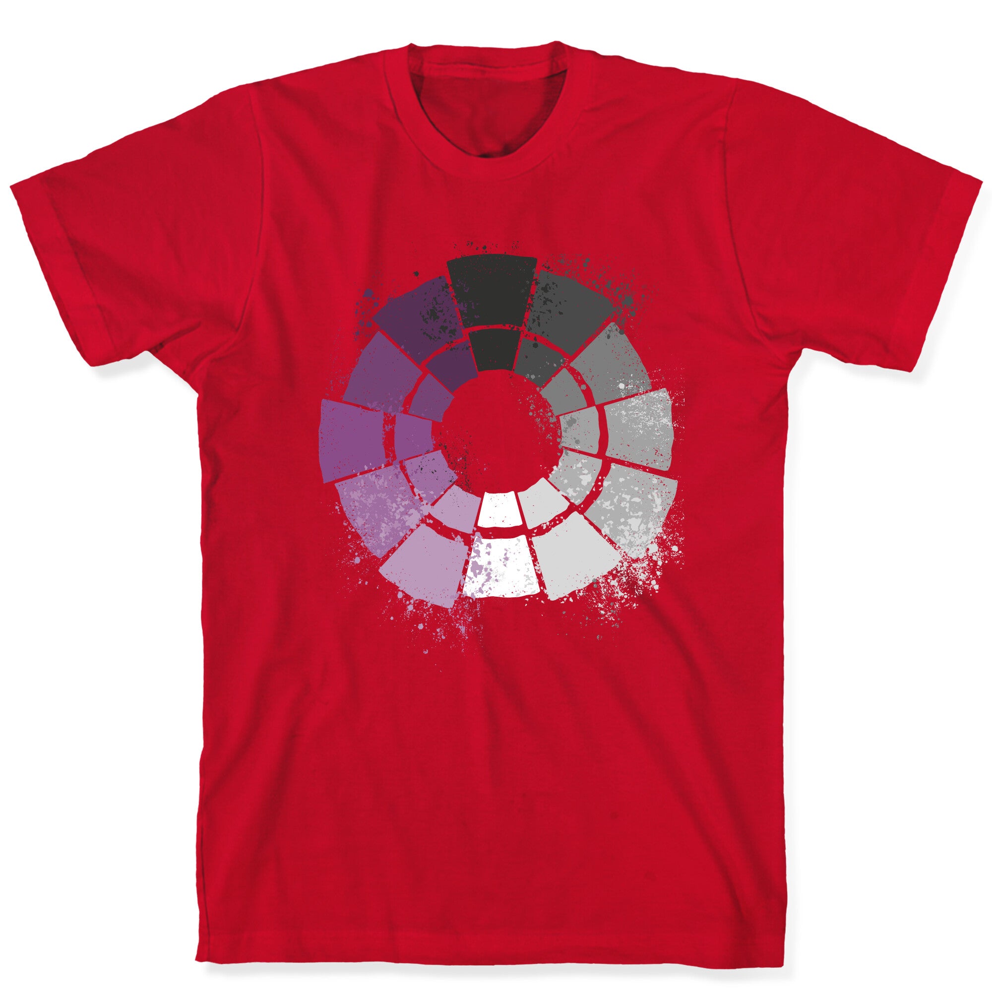 Ace Pride Color Wheel T-Shirt