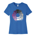 Ace Pride Color Wheel Women's Cotton Tee