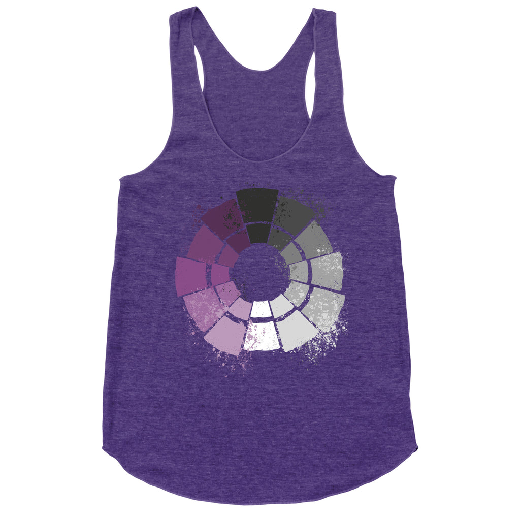 Ace Pride Color Wheel Racerback Tank
