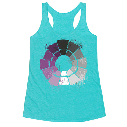 Ace Pride Color Wheel Racerback Tank