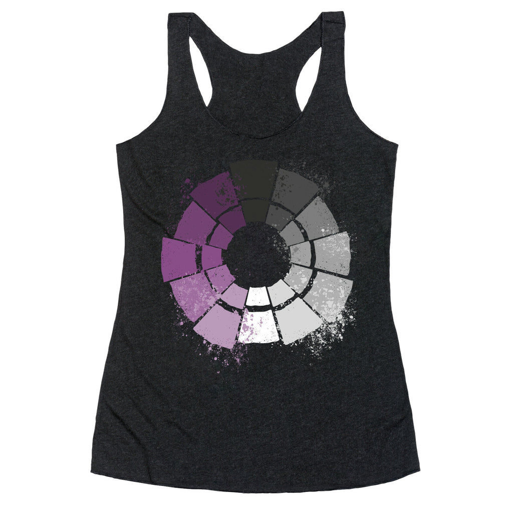Ace Pride Color Wheel Racerback Tank