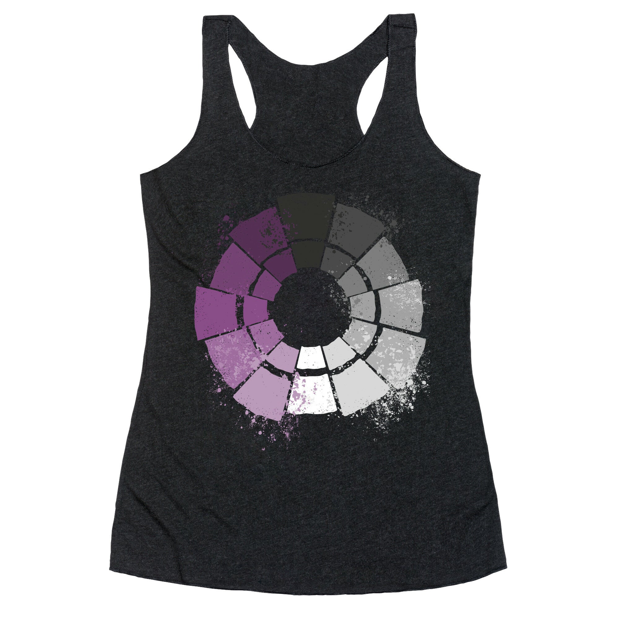 Ace Pride Color Wheel Racerback Tank