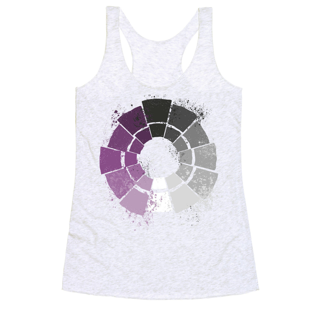 Ace Pride Color Wheel Racerback Tank
