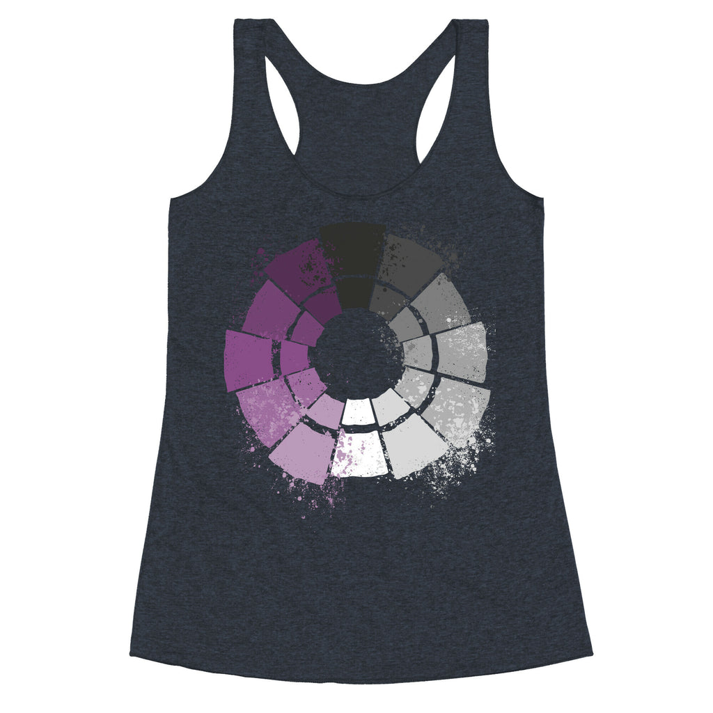 Ace Pride Color Wheel Racerback Tank