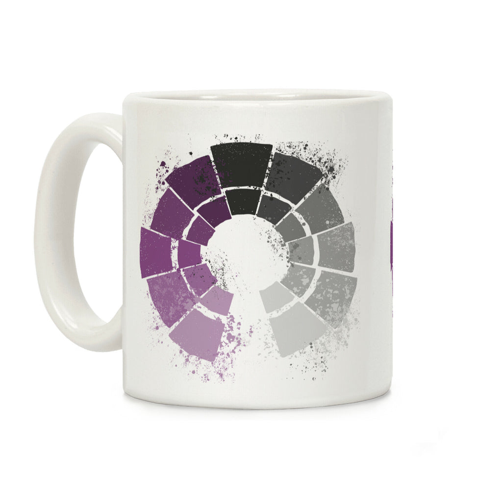Ace Pride Color Wheel Coffee Mug