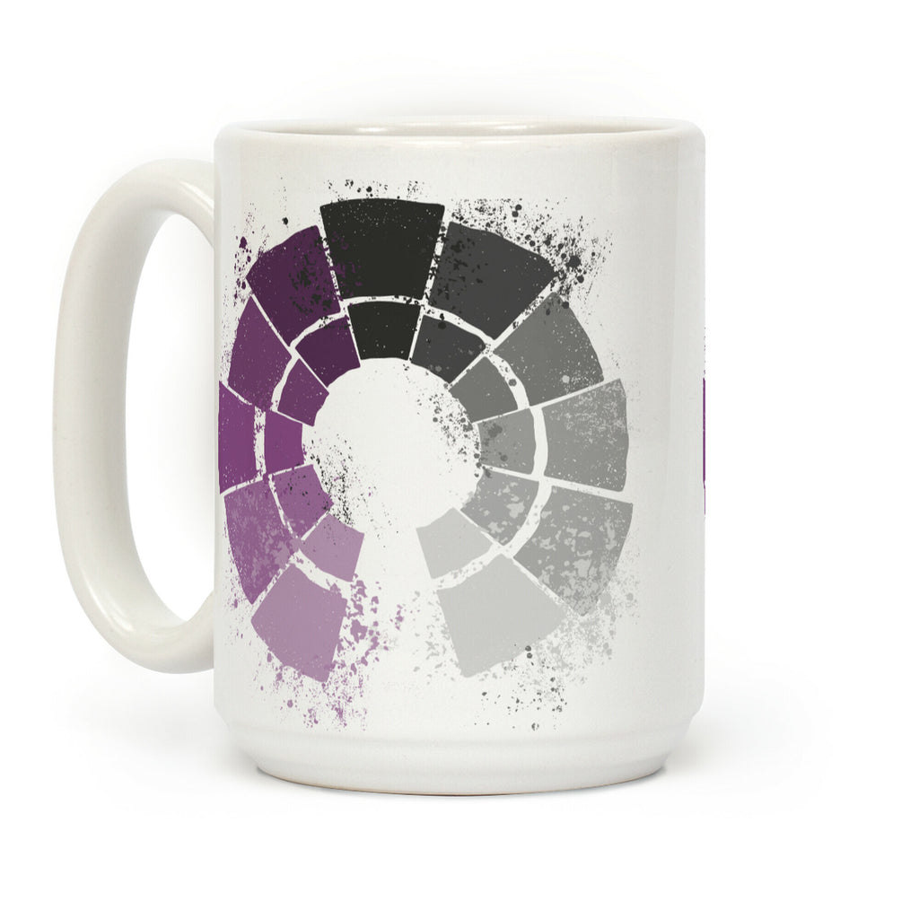 Ace Pride Color Wheel Coffee Mug