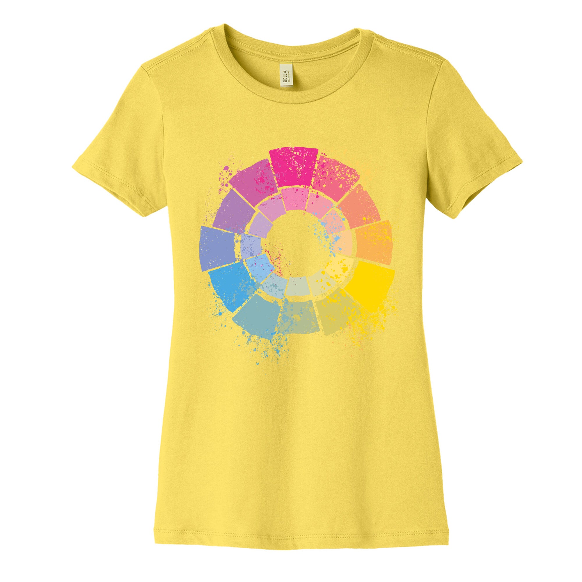 Pan Pride Color Wheel Women's Cotton Tee