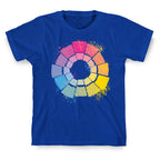 Pan Pride Color Wheel T-Shirt