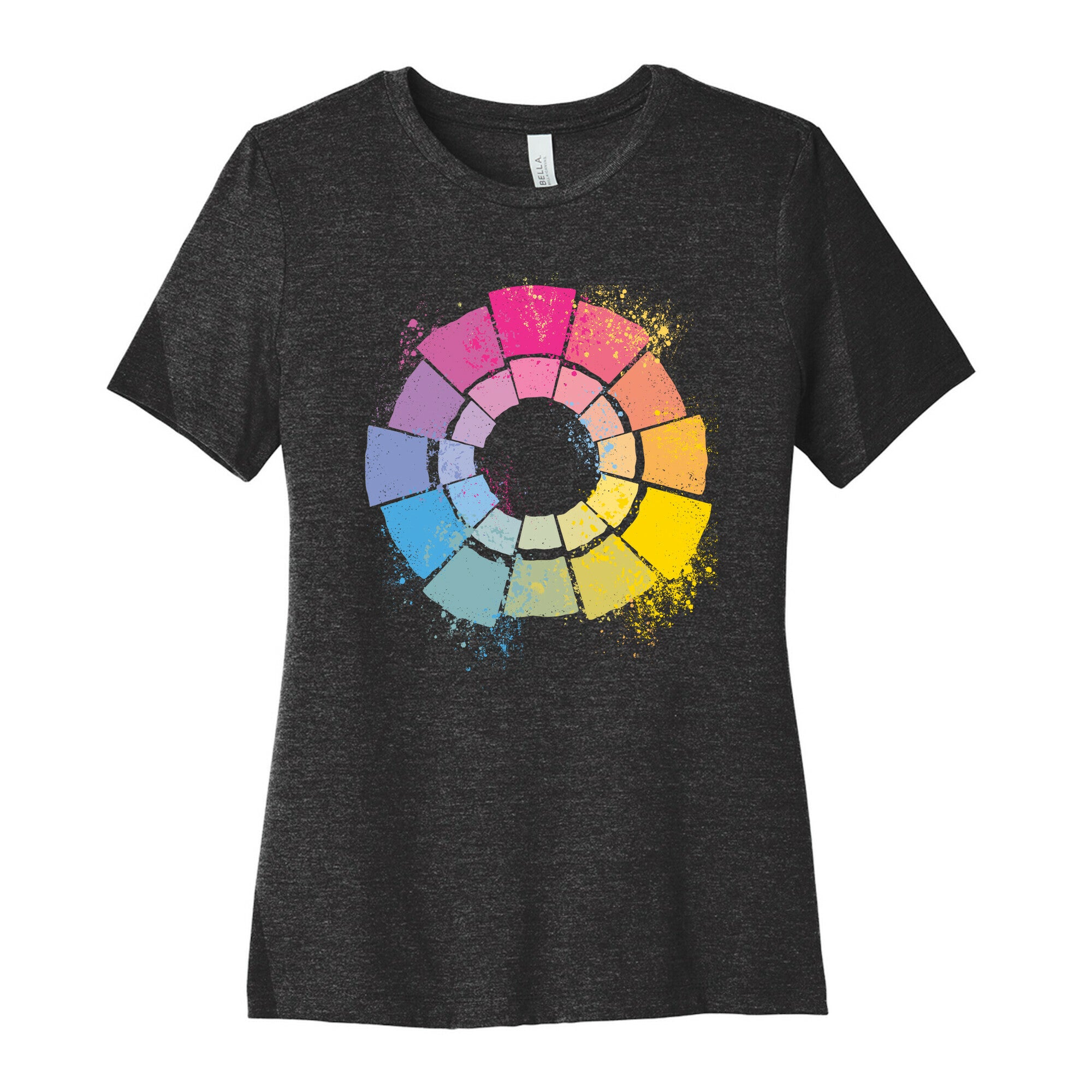 Pan Pride Color Wheel Women's Cotton Tee