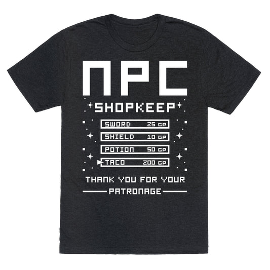 NPC ShopKeep Unisex Triblend Tee