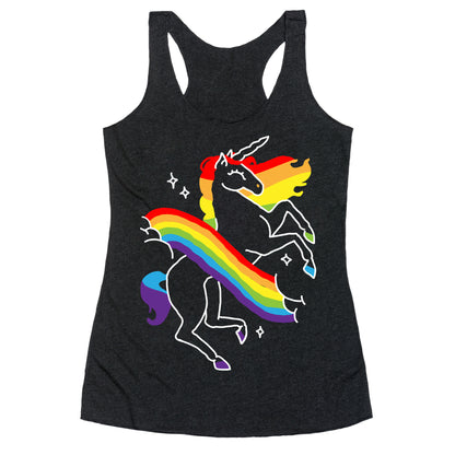 Unicorn Pride  Racerback Tank