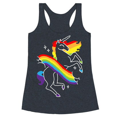 Unicorn Pride  Racerback Tank