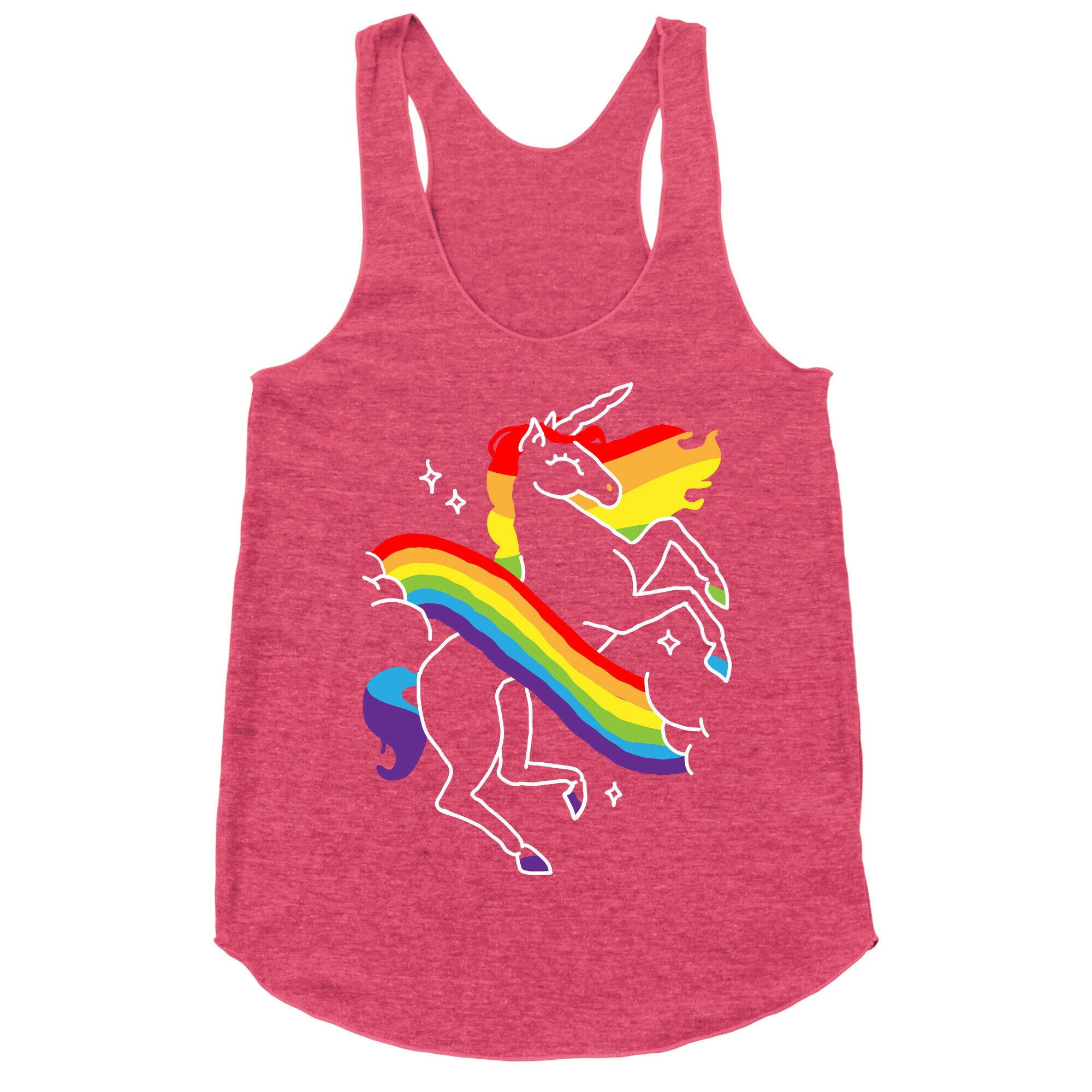Unicorn Pride  Racerback Tank