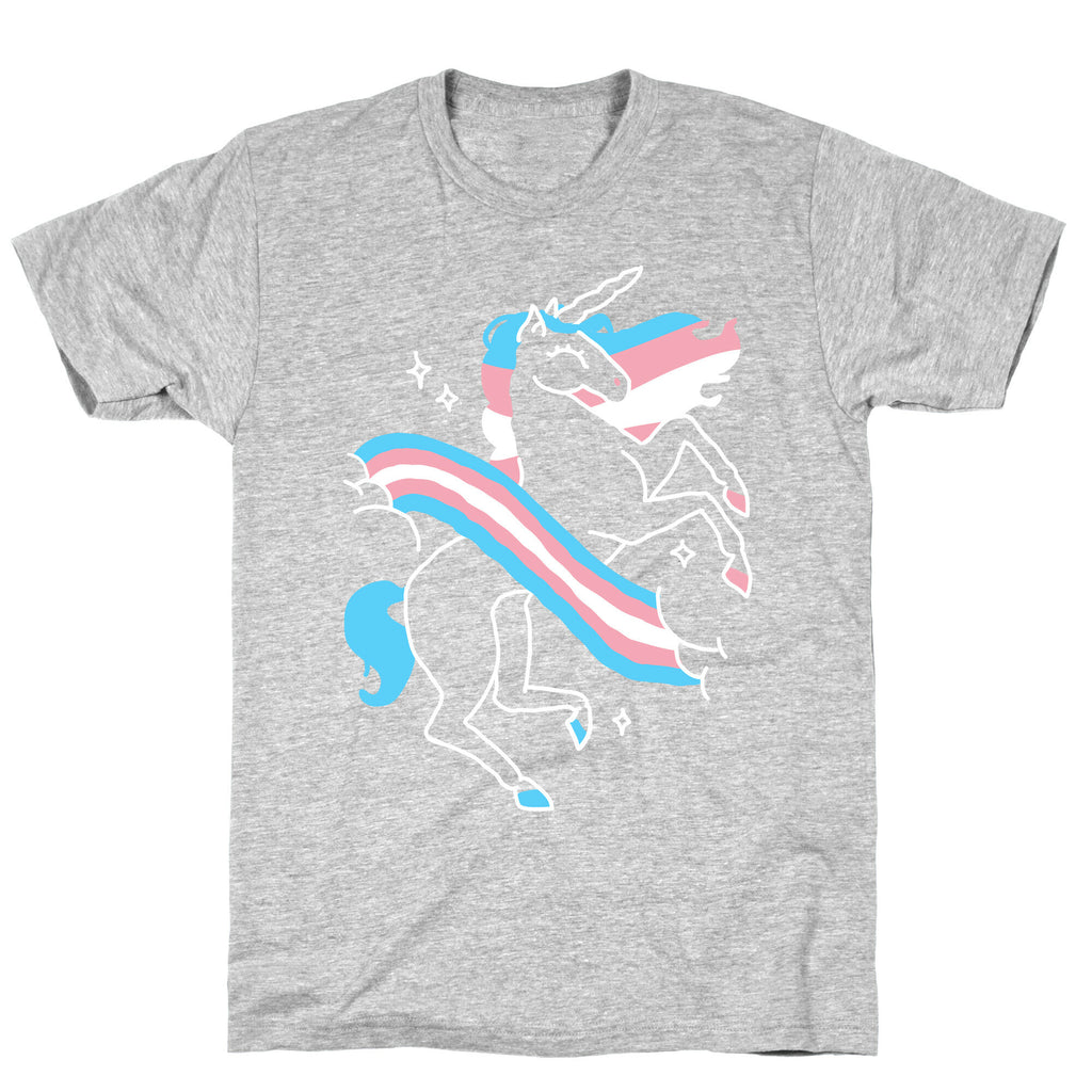 Unicorn Trans Pride  T-Shirt