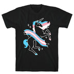 Unicorn Trans Pride  T-Shirt