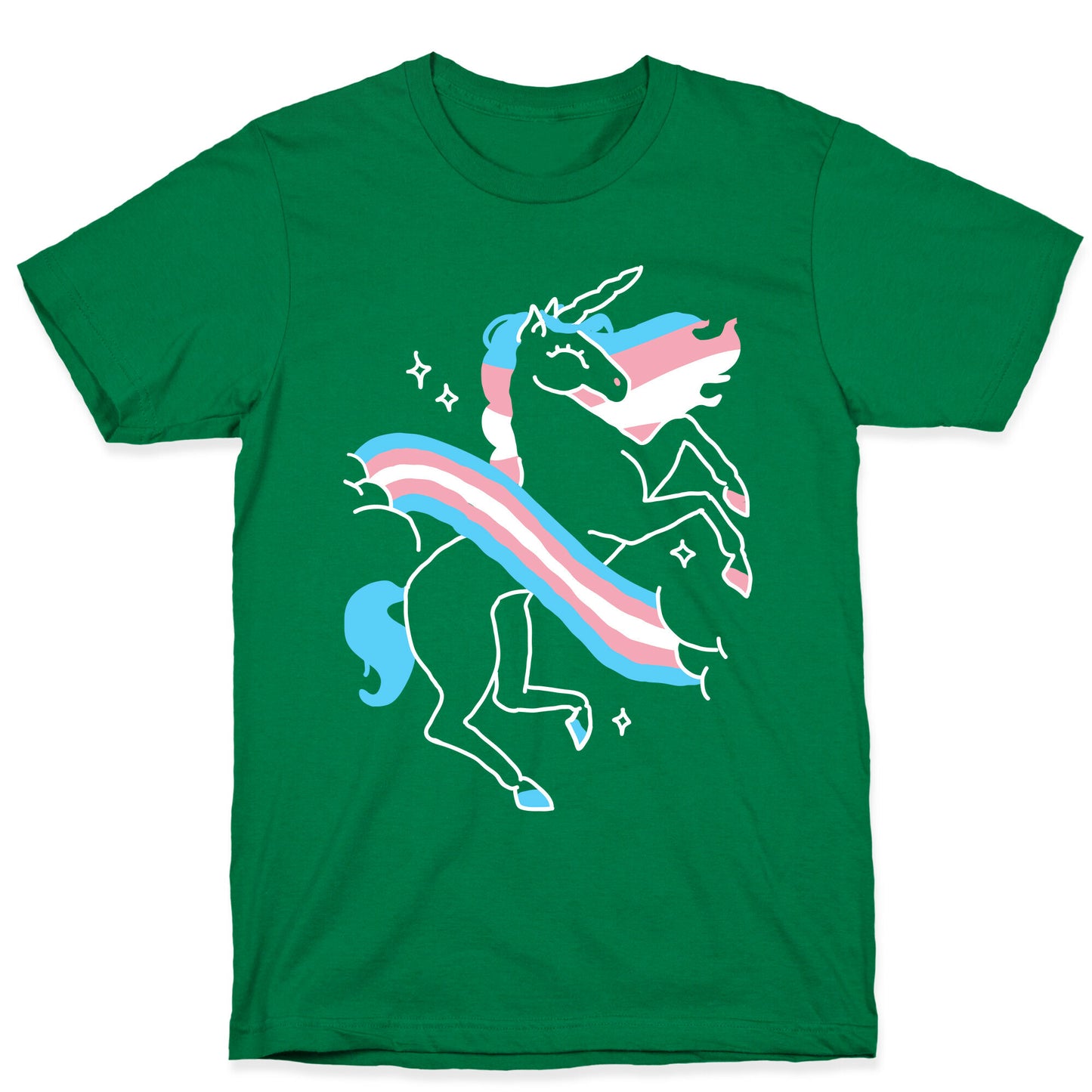 Unicorn Trans Pride  T-Shirt