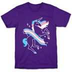 Unicorn Trans Pride  T-Shirt