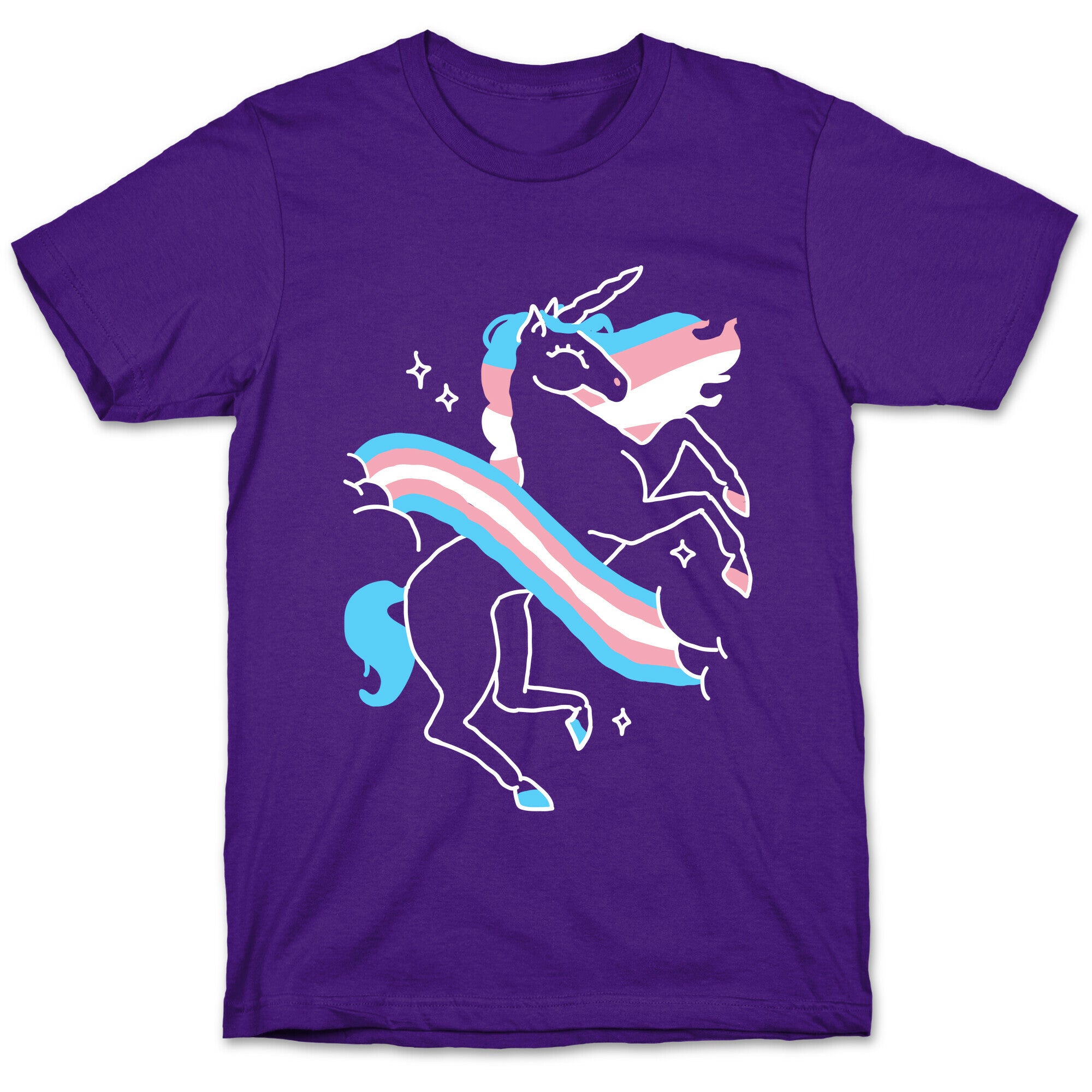 Unicorn Trans Pride  T-Shirt