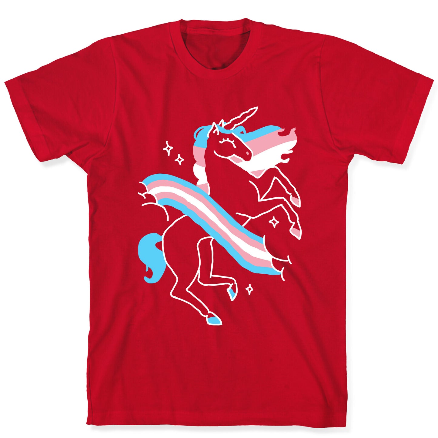 Unicorn Trans Pride  T-Shirt