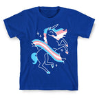 Unicorn Trans Pride  T-Shirt