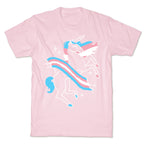Unicorn Trans Pride  T-Shirt