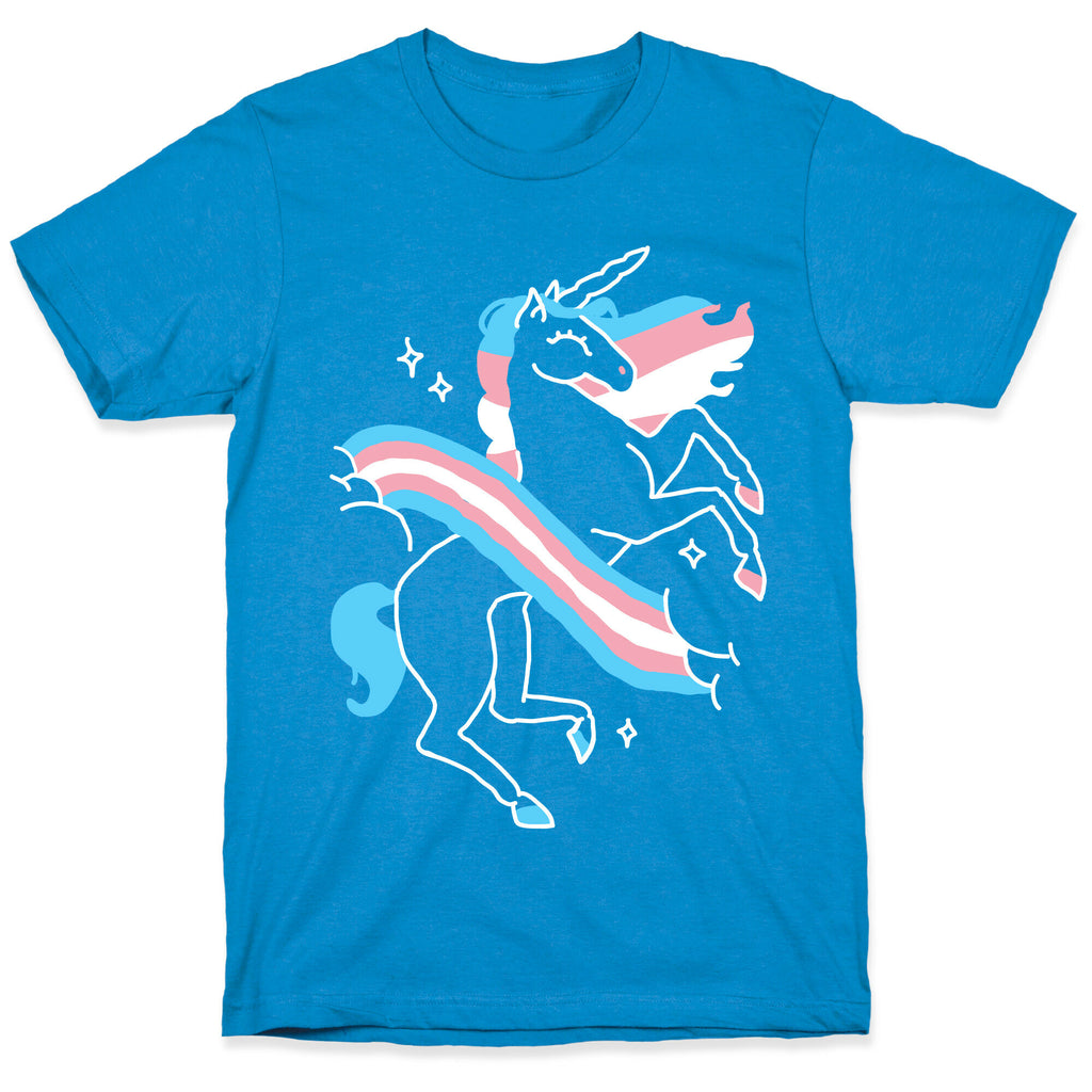 Unicorn Trans Pride  T-Shirt
