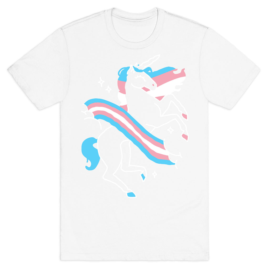 Unicorn Trans Pride  T-Shirt