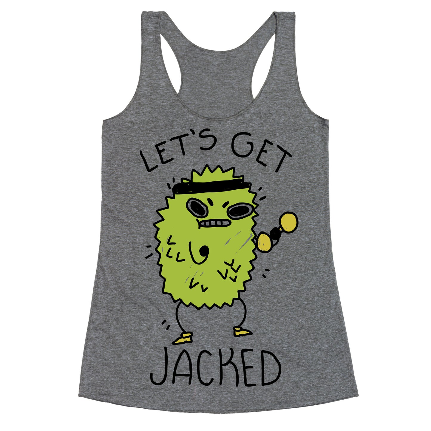 Let's Get Jacked Fruit Racerback Tank